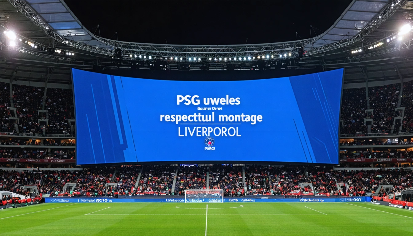 PSG Unveils Respectful Montage Honoring Liverpool Ahead of Paris Quarterfinal