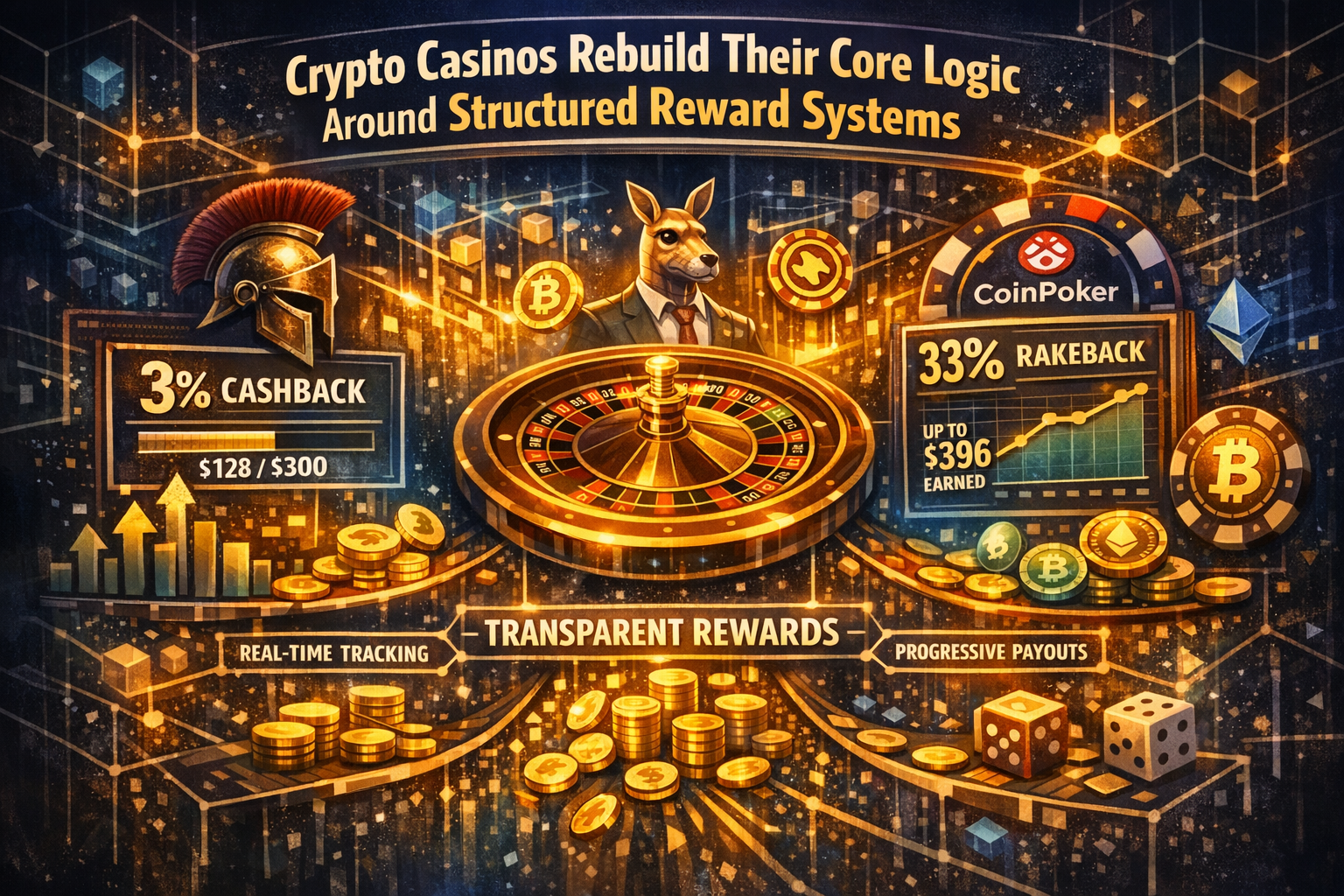 Crypto Casinos Rebuild Their Core Logic Around Structured Reward Systems