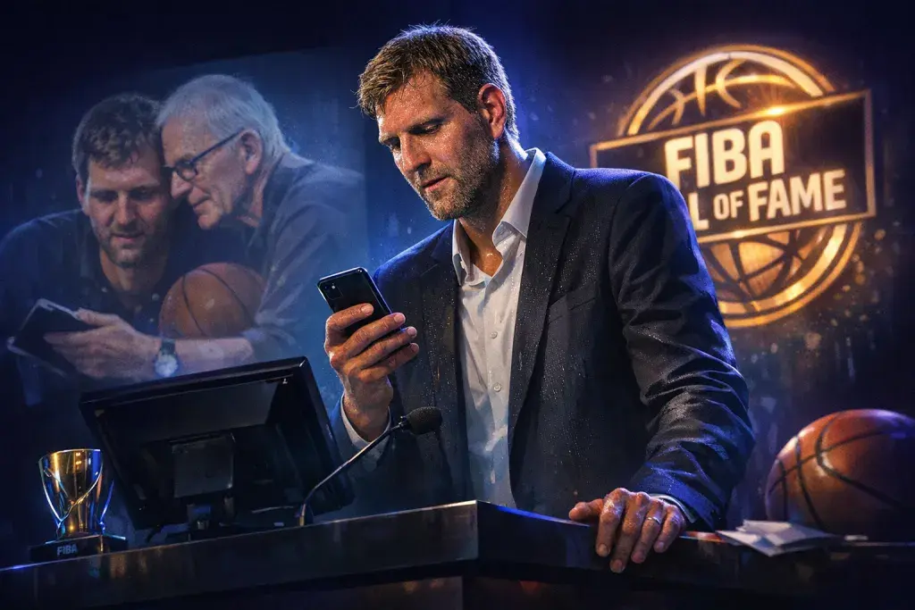 Dirk Nowitzki Credits Mentor for Lifelong Growth in FIBA Hall of Fame Speech